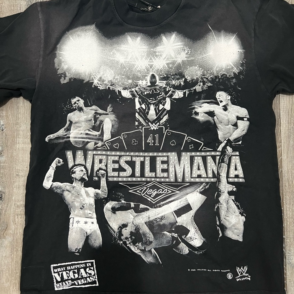 Hellstar x Complex: WWE Wrestlemania T-Shirt